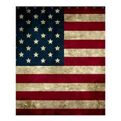 Vintage American Flag Shower Curtain 60  X 72  (medium)  by Valentinaart