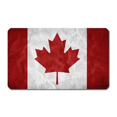 Canada Grunge Flag Magnet (rectangular) by Valentinaart