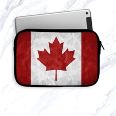 Canada Grunge Flag Apple Ipad Mini Zipper Cases by Valentinaart