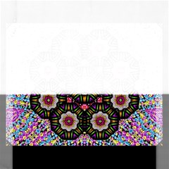 Decorative Ornate Candy With Soft Candle Light For Peace Rectangular Jigsaw Puzzl by pepitasart