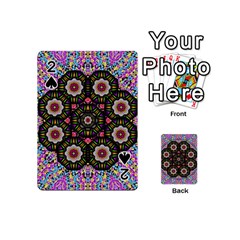 Decorative Ornate Candy With Soft Candle Light For Peace Playing Cards 54 (mini) by pepitasart