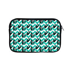 Vintage Camera Chevron Aqua Apple Macbook Pro 13  Zipper Case by snowwhitegirl