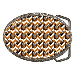 Vintage Camera Chevron Orange Belt Buckles by snowwhitegirl