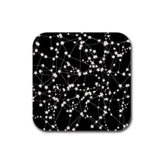 Constellations Rubber Coaster (square)  by snowwhitegirl