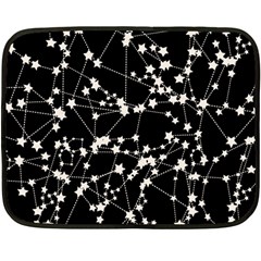 Constellations Double Sided Fleece Blanket (mini)  by snowwhitegirl