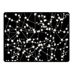 Constellations Double Sided Fleece Blanket (small)  by snowwhitegirl