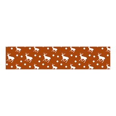 Deer Dots Orange Velvet Scrunchie by snowwhitegirl