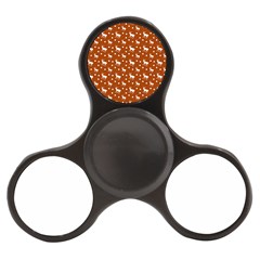 Deer Dots Orange Finger Spinner