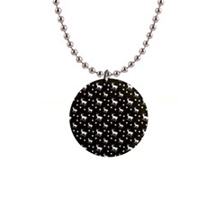 Deer Dots Brown Button Necklaces by snowwhitegirl