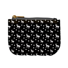 Deer Dots Brown Mini Coin Purse by snowwhitegirl