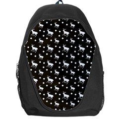 Deer Dots Brown Backpack Bag by snowwhitegirl