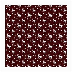 Deer Dots Red Medium Glasses Cloth (2-Side)