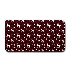 Deer Dots Red Medium Bar Mats