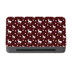 Deer Dots Red Memory Card Reader with CF