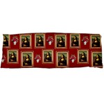 Mona Lisa Frame Pattern Red Body Pillow Case (Dakimakura) Body Pillow Case