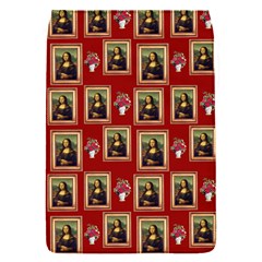 Mona Lisa Frame Pattern Red Removable Flap Cover (s) by snowwhitegirl