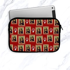 Mona Lisa Frame Pattern Red Apple Ipad Mini Zipper Cases by snowwhitegirl