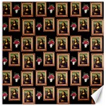 Mona Lisa Frame Pattern Canvas 12  x 12  11.4 x11.56  Canvas - 1