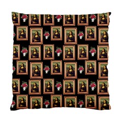 Mona Lisa Frame Pattern Standard Cushion Case (one Side)