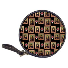 Mona Lisa Frame Pattern Classic 20-cd Wallets by snowwhitegirl