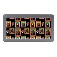 Mona Lisa Frame Pattern Memory Card Reader (mini) by snowwhitegirl