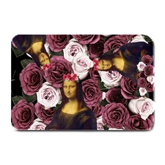 Mona Lisa Floral Black Plate Mats