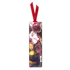 Mona Lisa Floral Black Small Book Marks