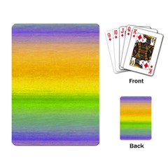 Ombre Playing Cards Single Design by Valentinaart