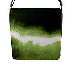 Ombre Flap Closure Messenger Bag (l) by Valentinaart