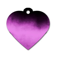 Ombre Dog Tag Heart (two Sides) by Valentinaart