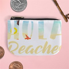 Hola Beaches 3391 Trimmed Mini Coin Purse by mattnz