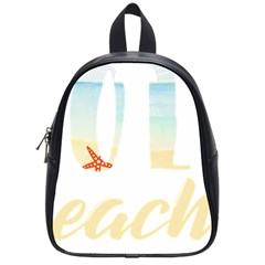 Hola Beaches 3391 Trimmed School Bag (small) by mattnz