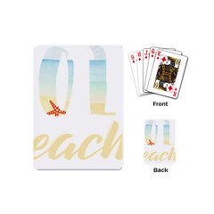 Hola Beaches 3391 Trimmed Playing Cards (mini)