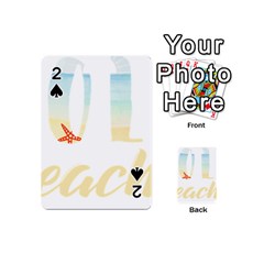 Hola Beaches 3391 Trimmed Playing Cards 54 (mini)