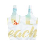 Hola Beaches 3391 Trimmed Full Print Recycle Bag (M) Front