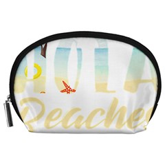 Hola Beaches 3391 Trimmed Accessory Pouch (large) by mattnz