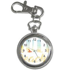 Hola Beaches 3391 Trimmed Key Chain Watches