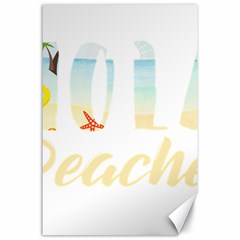 Hola Beaches 3391 Trimmed Canvas 24  X 36  by mattnz