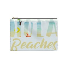 Hola Beaches 3391 Trimmed Cosmetic Bag (medium) by mattnz