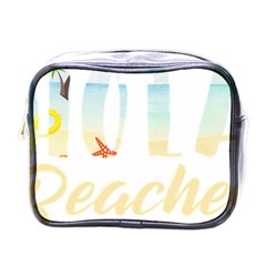 Hola Beaches 3391 Trimmed Mini Toiletries Bag (one Side) by mattnz