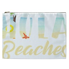 Hola Beaches 3391 Trimmed Cosmetic Bag (xxl) by mattnz