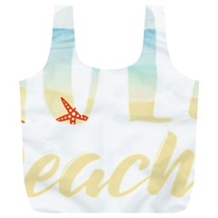 Hola Beaches 3391 Trimmed Full Print Recycle Bag (xl) by mattnz