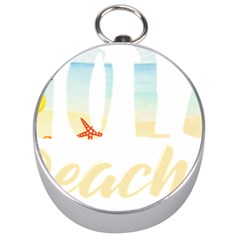 Hola Beaches 3391 Trimmed Silver Compasses by mattnz