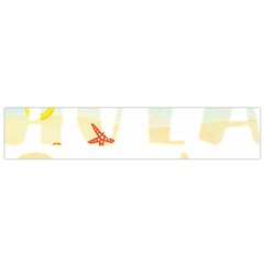 Hola Beaches 3391 Trimmed Small Flano Scarf