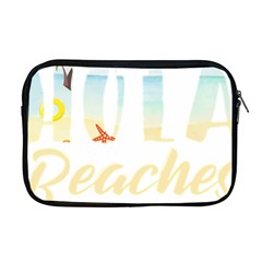 Hola Beaches 3391 Trimmed Apple Macbook Pro 17  Zipper Case