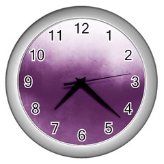 Ombre Wall Clock (Silver)