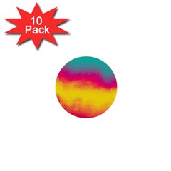 Ombre 1  Mini Buttons (10 Pack)  by Valentinaart