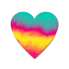 Ombre Heart Magnet by Valentinaart