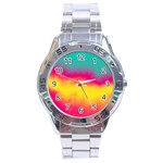 Ombre Stainless Steel Analogue Watch Front