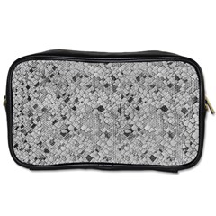 Cracked Texture Abstract Print Toiletries Bag (one Side) by dflcprints